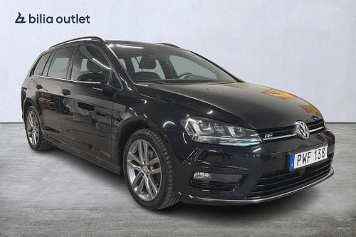 Volkswagen Golf Sportscombi 1.4 TSI R-Line B-kam Värmare Drag Carplay