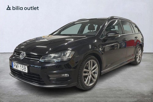 Volkswagen Golf Sportscombi 1.4 TSI R-Line B-kam Värmare Drag Carplay