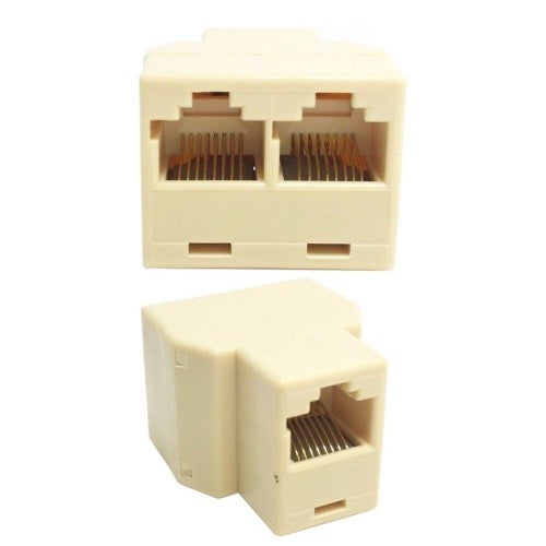 Trevägskoppling 8P/8C RJ45 Splitter
