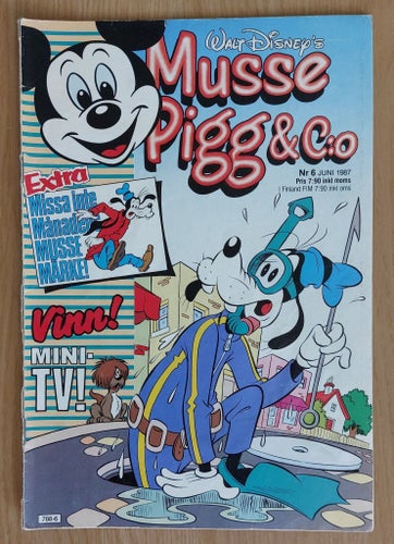 Musse Pigg & Co 1987: nr 6