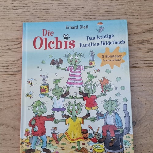 NY Die Olchis Das krötige Familien-Bilderbuch, Erhard Dietl, tyska, barnbok