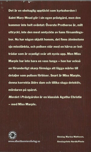 AGATHA CHRISTIE - MORDET I PRÄSTGÅRDEN ( POCKET )