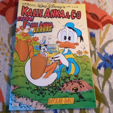 KALLE ANKA & C:O NR21, 1988,