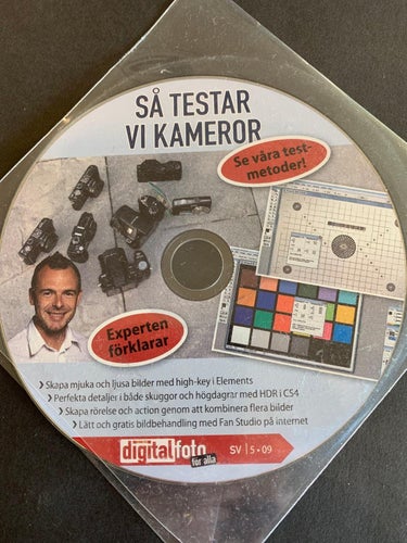 DVD med Foto-kurser och tips (bifogades Digital Foto nr 5, 2009)