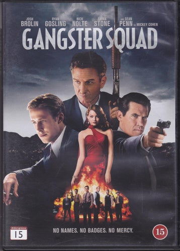 DVD / Gangster Squad / Ryan Gosling, Emma Stone, Sean Penn / Nyskick