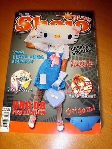 SHOJO STARS (svensk) NY OLÄST Nr 11 2008