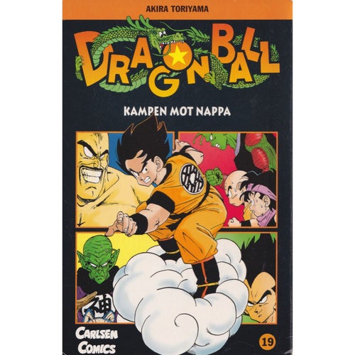 Dragon Ball - 19 - Kampen mot Nappa - Akira Toriyama - Svensk utgåva (Begagnad)
