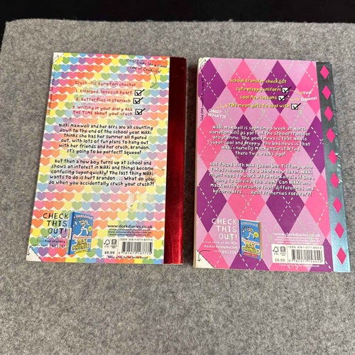 2 x Rachel Renée Russell - Dork diaries