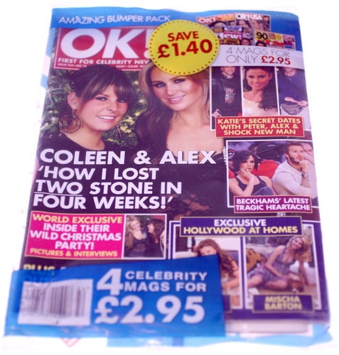 OK/OK USA/Star/New Magazine-4 magazines-December 15th 2009-BRAND NEW-Weight 806g