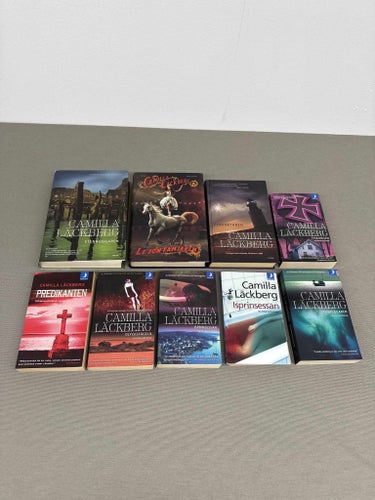 Camilla Läckberg Bokpaket 9 titlar