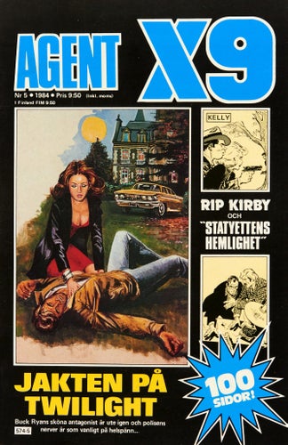 Agent X9 Serietidning 1984 nr 5 (Oläst arkivex)