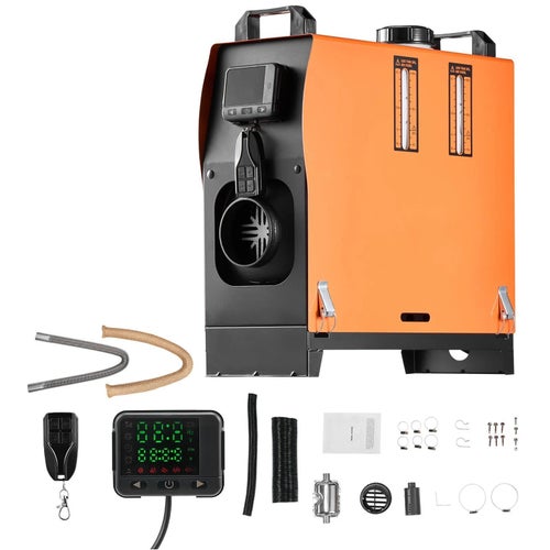Dieselvärmare 8 kW med Fjärrkontroll och LCD Display för Garage & Husbil