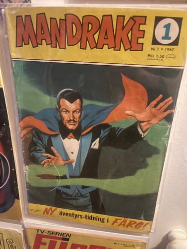 Mandrake Nr 1, 1967 första nummer