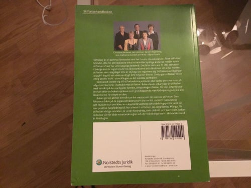 Stiftelsehandboken av Christina Backman, Kerstin Fagerberg, Jan Lindman, Brita