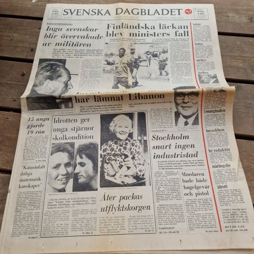 Svenska Dagbladet Lördagen den 5 Maj 1973