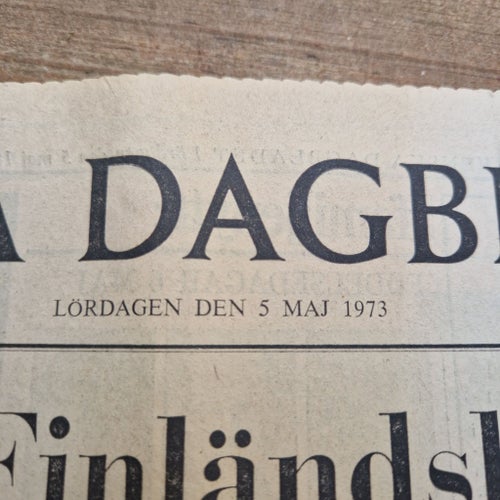 Svenska Dagbladet Lördagen den 5 Maj 1973