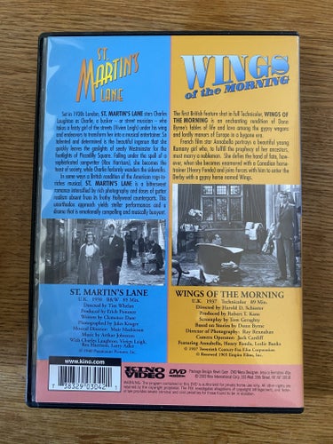St. Martins´s Lane + Wings Of The Morning REGION 1