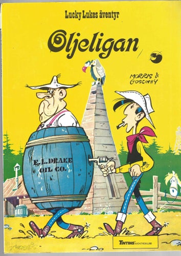 Lucky Luke Oljeligan skick vg