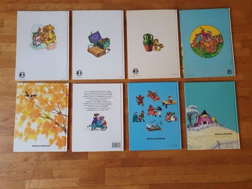 Bokpaket med 8 tidlösa klassiker och sagor för barn!