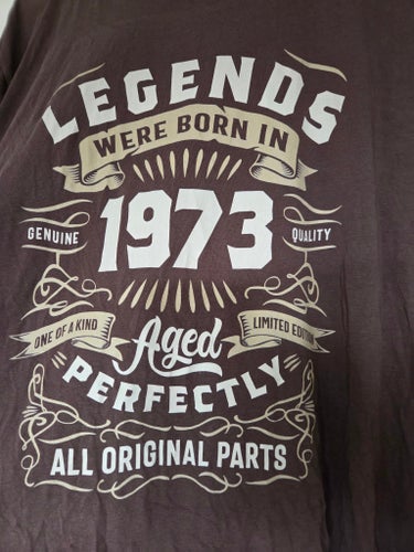 Premium Men brun t-shirt, storlek XXL