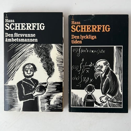 Bokpaket: 2 böcker av Hans Scherfig