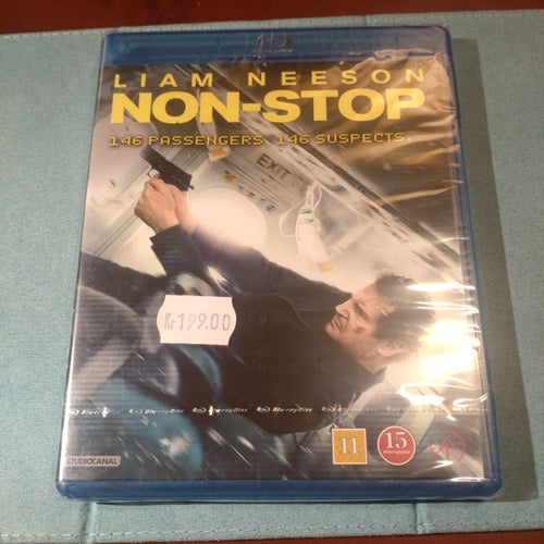 Non-Stop (Blu-ray) Inplastad