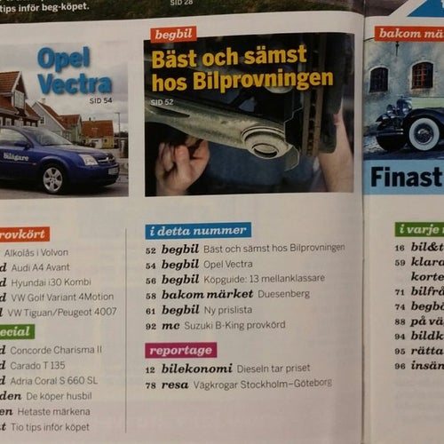 Vi bilägare 6 2008: Husbilar: Concorde Charisma, Carado T 135, Adria Coral S 660