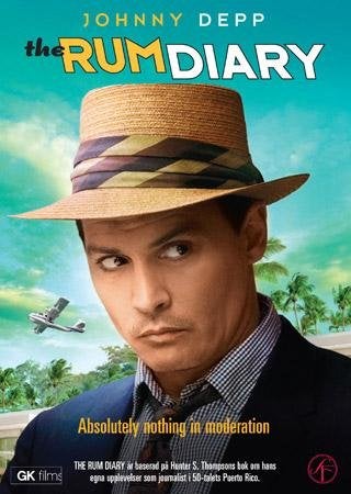 Rum Diary (2011) Bruce Robinson med Johnny Depp och Amber Heard.