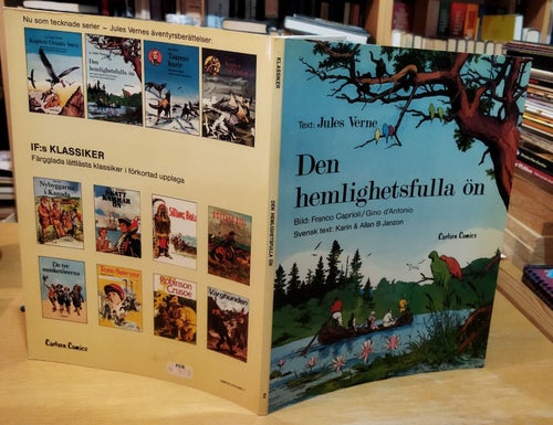 Klassiker 2 Den hemlighetsfulla ön - Jules Verne, Franco Caprioli, Gino d`Antoni
