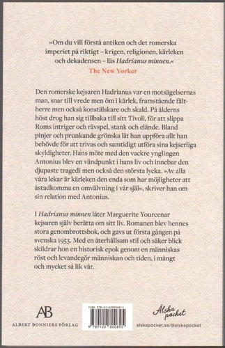 Hadrianus minnen / Marguerite Yourcenar