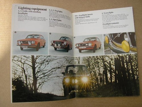 VOLVO Tillbehör Broschyr / Tillbehörsbroschyr 142 144 145 164