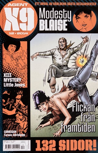 Agent X9 Serietidning 2014 nr 12 (Oläst arkivex) Modesty Blaise
