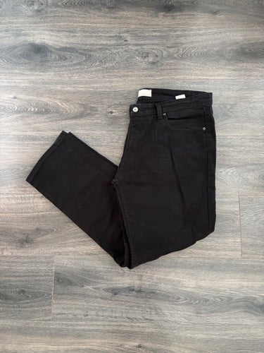 Svarta jeans från Dressmann, stl 38-30