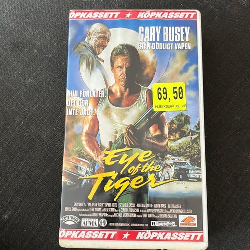Eye of the Tiger (VHS) med Gary Busey