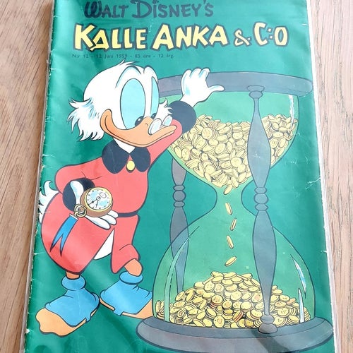 Walt Disney's Kalle Anka & C:o Nr 12, 1959