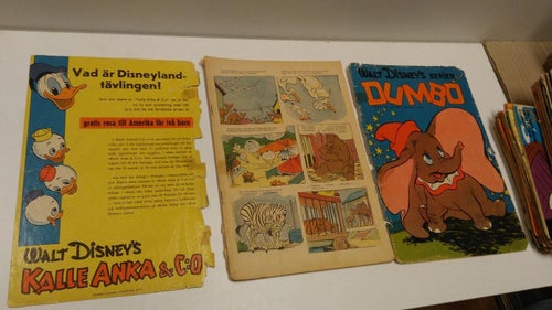 Walt Disney's Serier 1956 nr 8 Dumbo