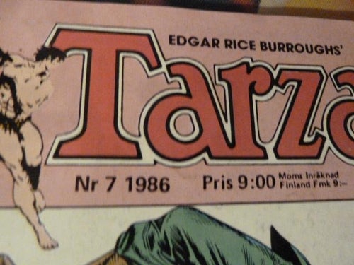 TARZAN, NR 7-1986, TIDNING