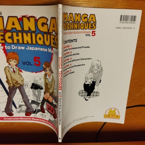 Manga techniques How to draw Japanese manga vol 5. Very Fine+