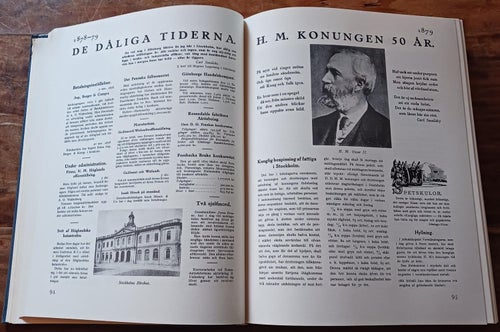 Oscar II Och hans Tid / Erik Lindorm / Svensk Bokfilm Förlag