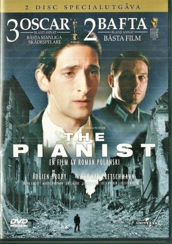 *** THE PIANIST av Roman Polanski ( 2 disc´s ) ***