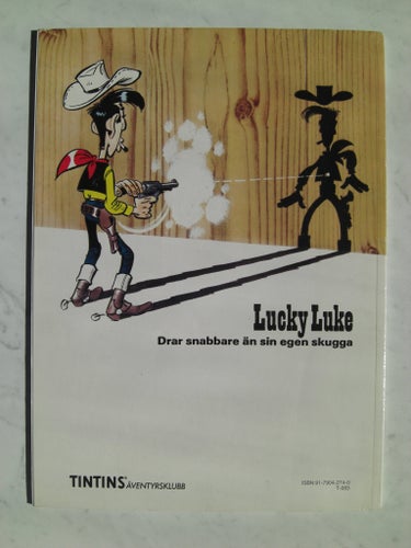 LUCKY LUKE. Den enarmade banditen