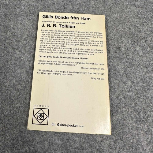 J.R.R. Tolkien - Gillis Bonde från Ham