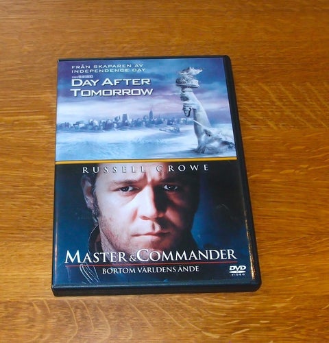 Day After Tomorrow (2004) + Master and Commander (2003) - DVD - SV TEXT - 2 FILM