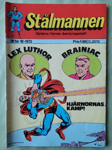 Stålmannen nr 10 från 1973
