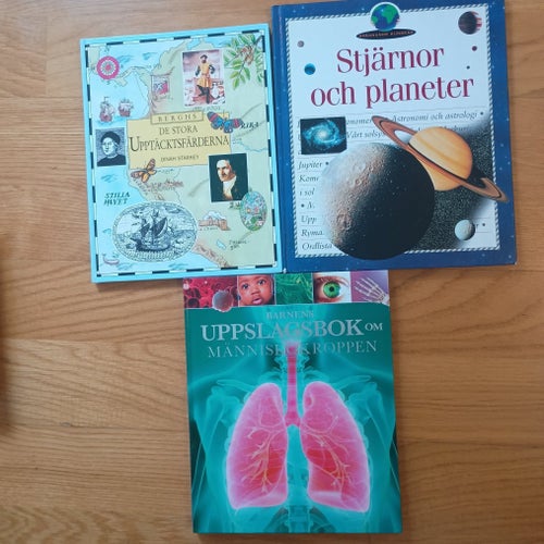 Stjärnor och planeter, De stora upptäcksfärdarna,barnens uppslagsbok