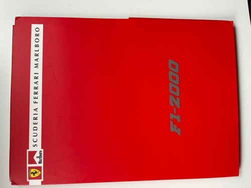 Ferrari Formula 1 broschyr