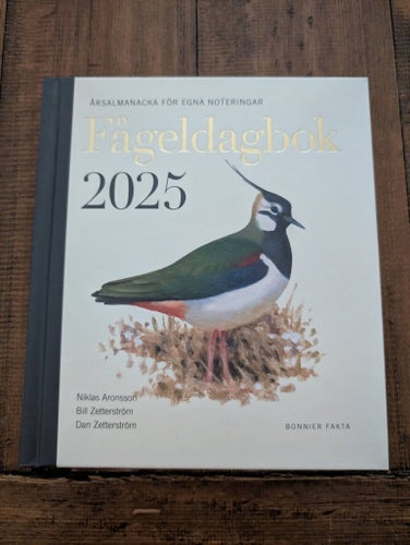 Fågeldagbok 2025 av Niklas Aronsson, Bill Zetterström, Dan Zetterström