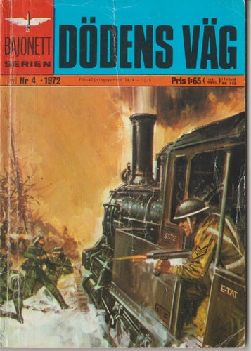 DÖDENS VÄG, Bajonettserien Nr 4, 1972 FN (FIne)