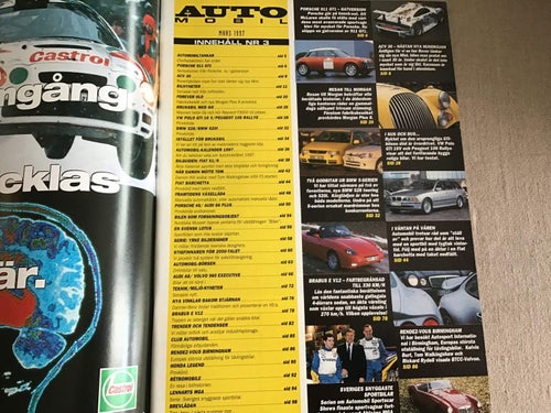 AUTOMOBIL NR 3 1997 PORSCHE GT1,ACV 30,BMW 528,520i,HONDA LEGEND,BRABUS E V12,