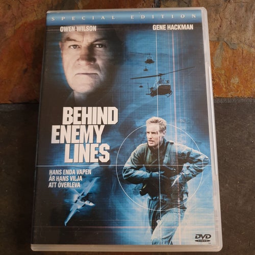 Behind Enemy Lines (2001) -DVD- Gene Hackman, Owen Wilson - VG